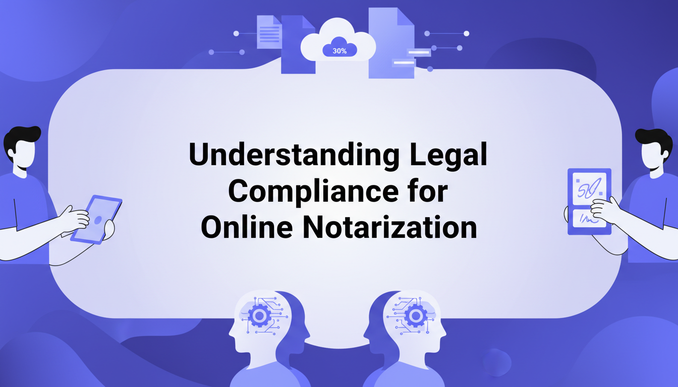 Understanding Legal Compliance for Online Notarization
